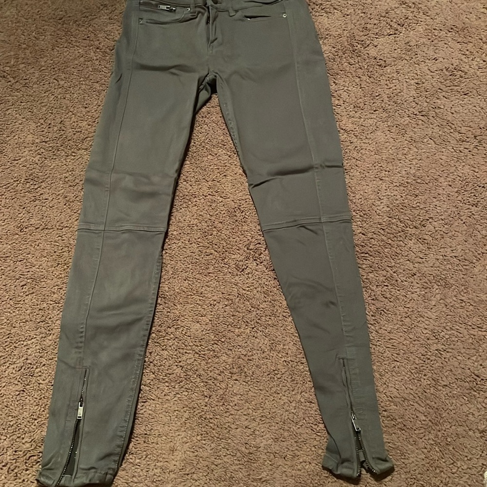 Calvin Klein zipper accent jeggings